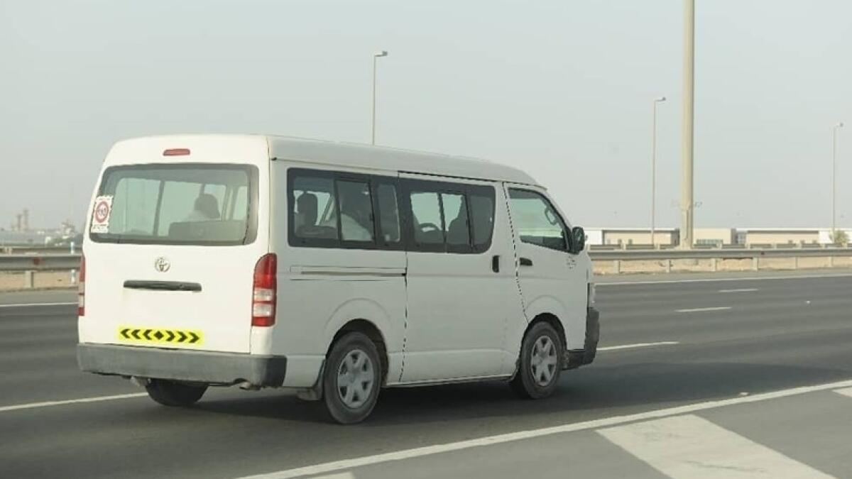UAE authorities call for total ban on minibuses by 2023