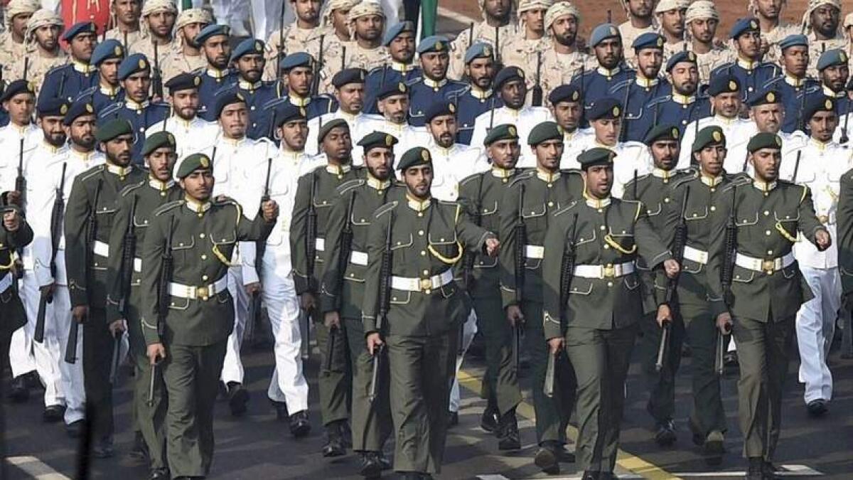 Watch: UAE contingent to lead Republic Day parade in India