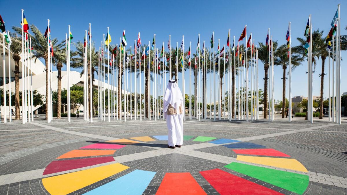Global Goals activations at Expo 2020, Expo 2020 Dubai. (Photo: Expo 2020 Dubai)