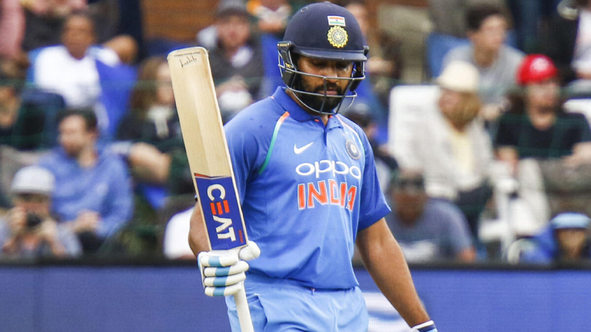 Two run outs reason for subdued century celebration, says Rohit