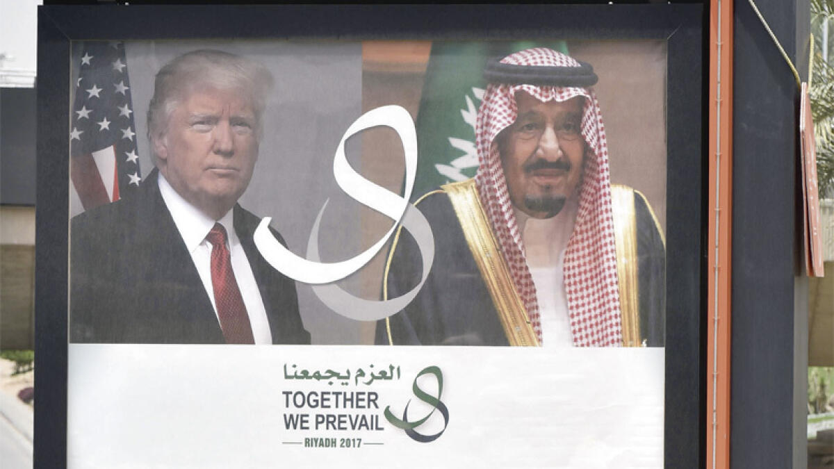 Saudi Arabia pulls out all stops for Trump visit