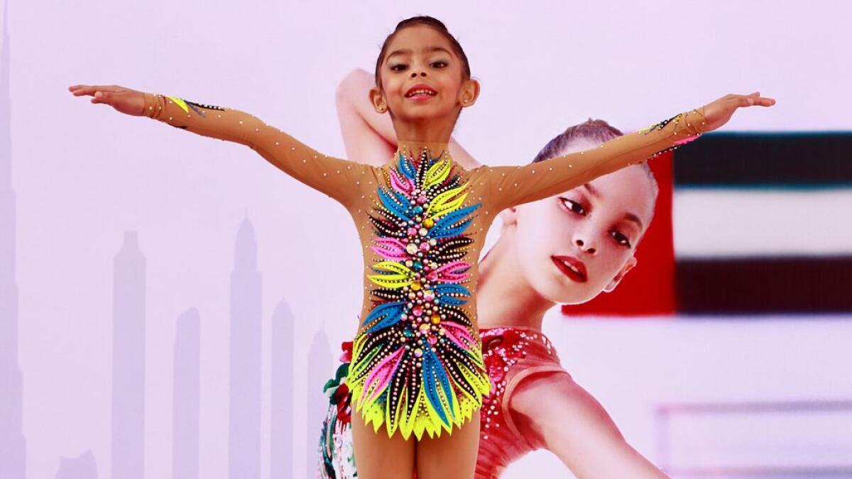 Little Lamia to inspire Emirati girls to be gymnasts