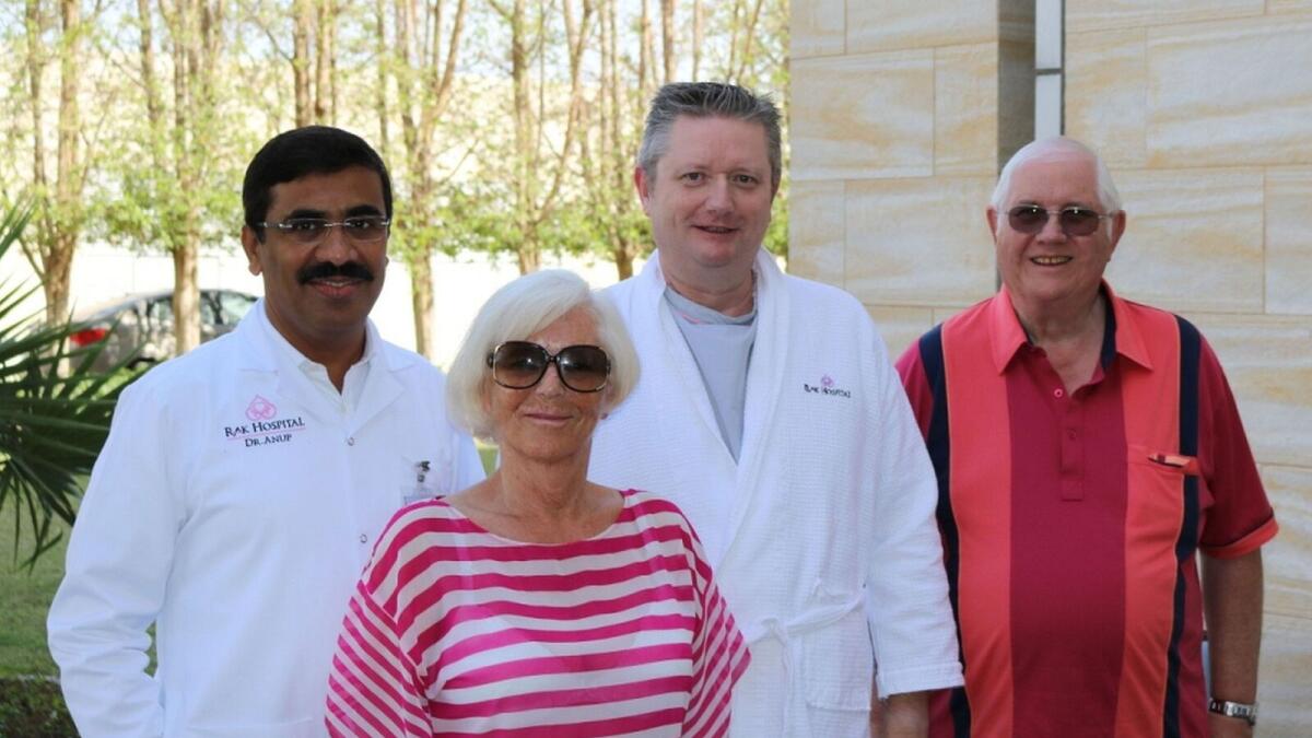 Timely surgery saves Brit who fell ill on UAE visit