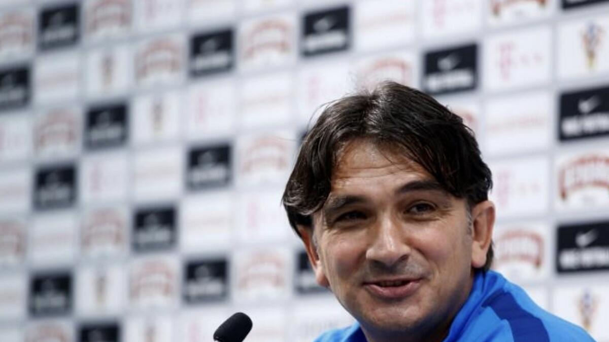 Croatia coach Zlatko Dalic. (Reuters)
