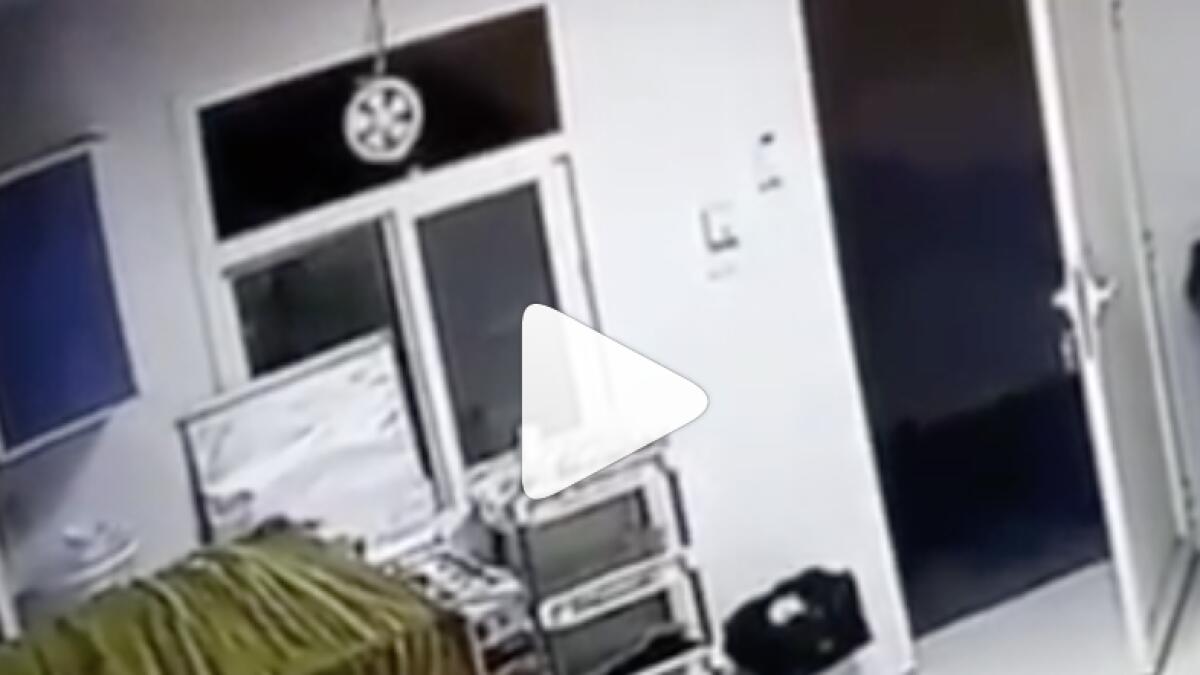 Minor Suhoor explosion in UAE house caught on camera