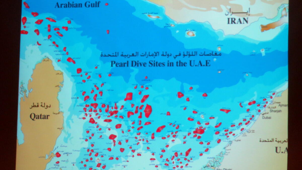Pearl map. Supplied photo