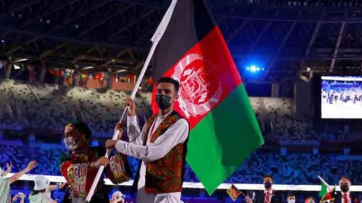 Afghan athletes are eager to take part in the Paralympics.— Twitter