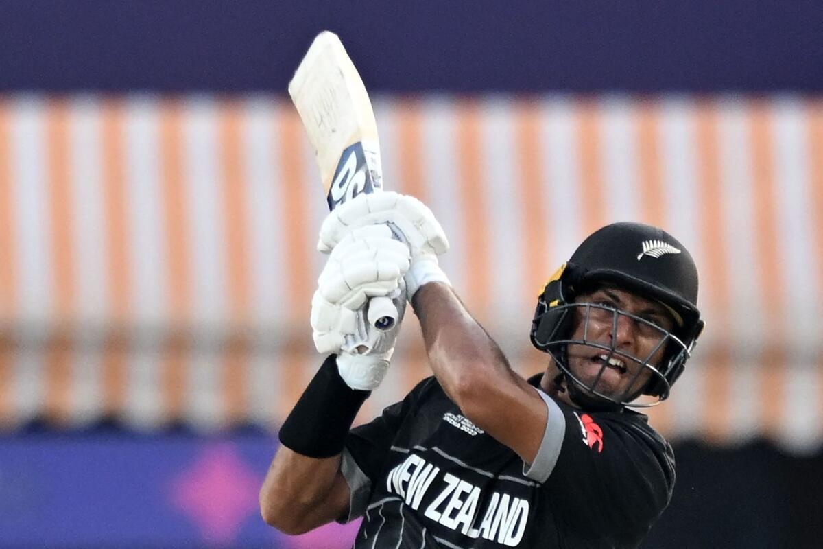 New Zealand's Rachin Ravindra has been scoring runs consistently. -AFP