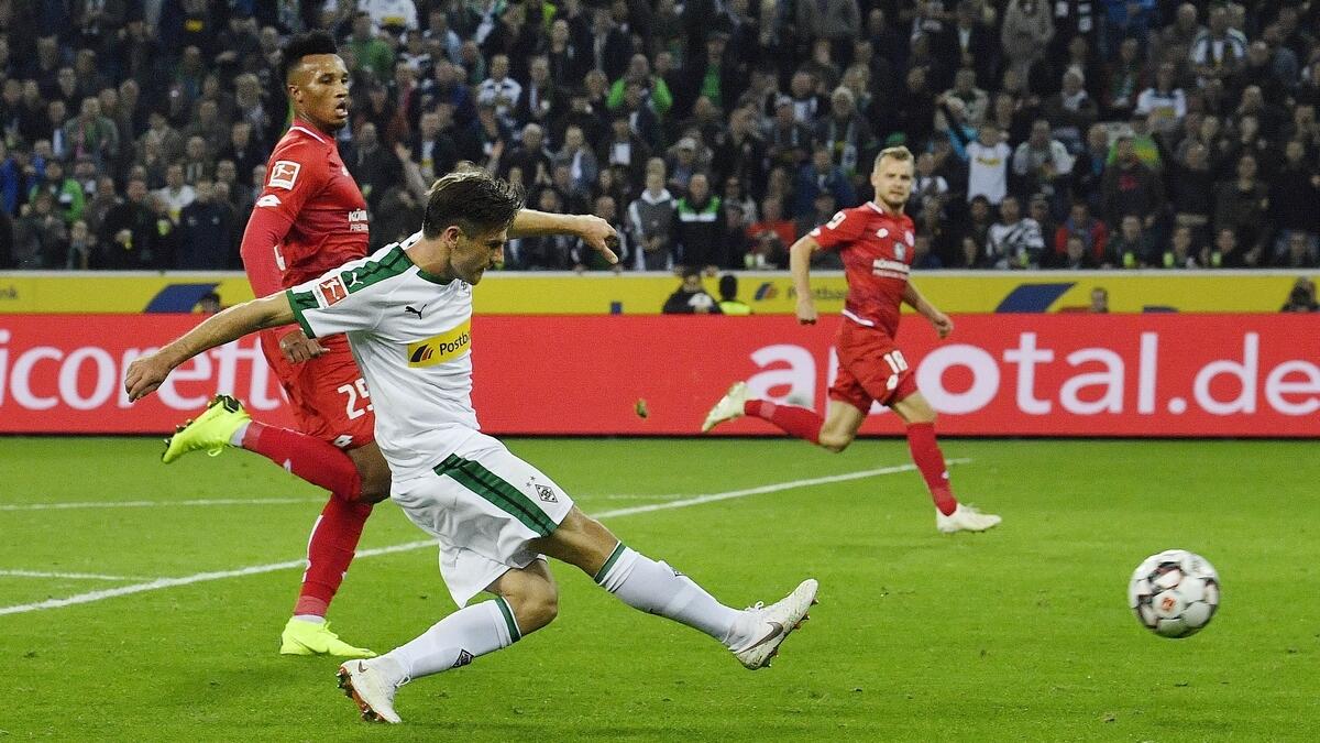 Hofmann hits hat trick against ex-club Mainz as Gladbach go second