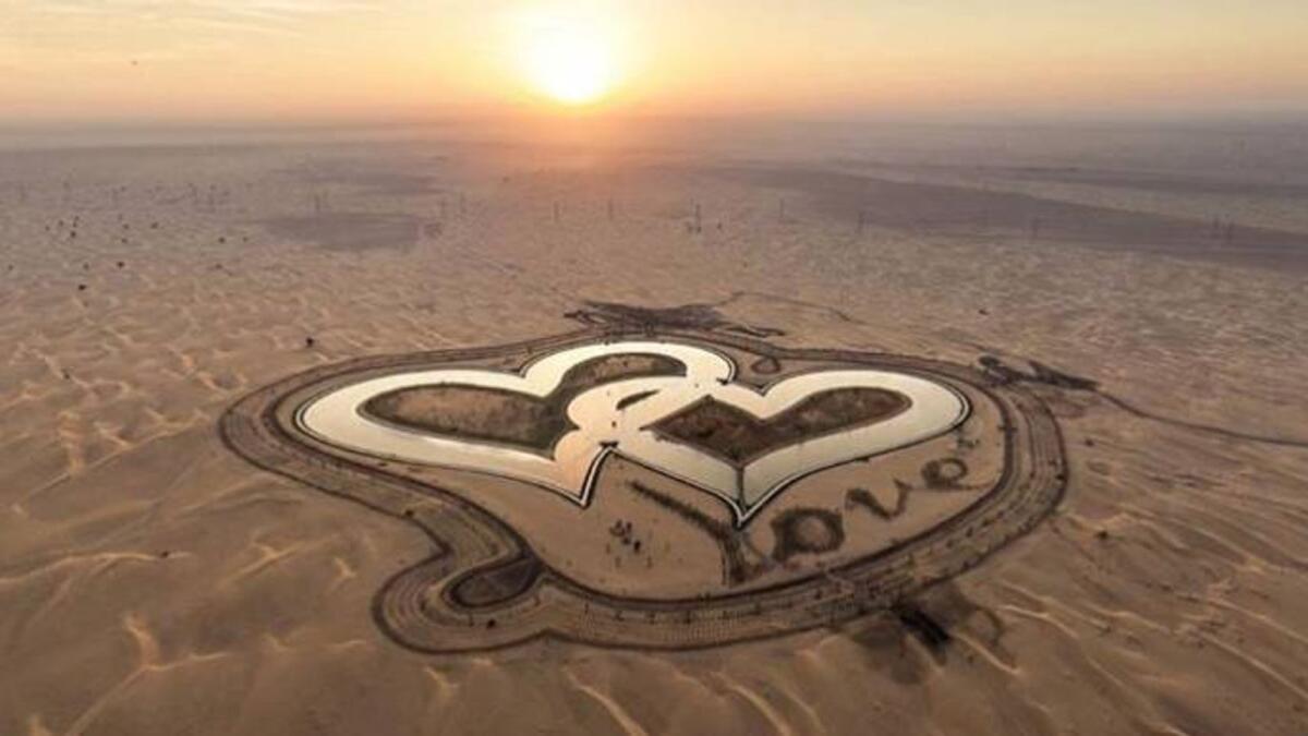 (Photo of Dubai's Love Lakes used for illustrative purpose)