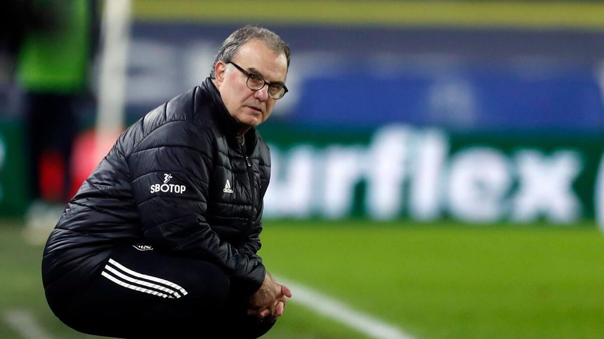 Marcelo Bielsa hits out at the press. — Reuters