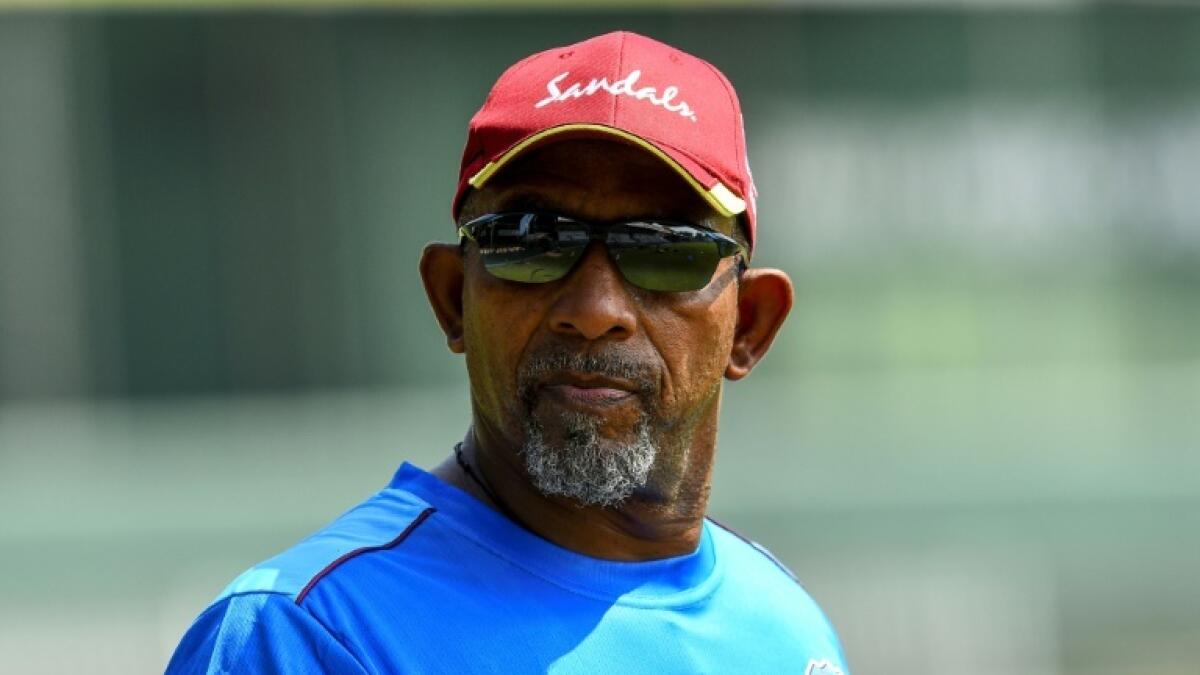 West Indies coach Phil Simmons. - AFP file