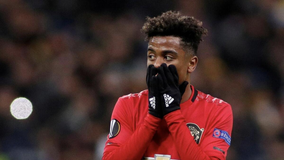 Manchester United's Angel Gomes. - Reuters file