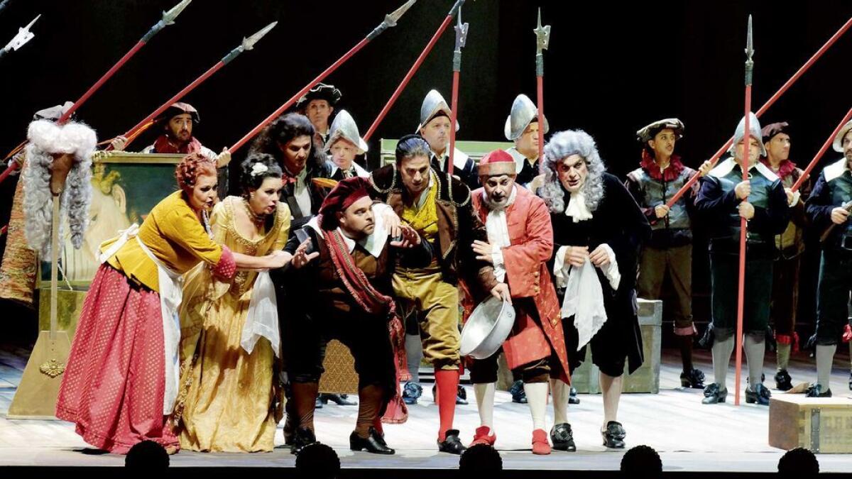 Dubai Opera opens to Placido Domingo performance