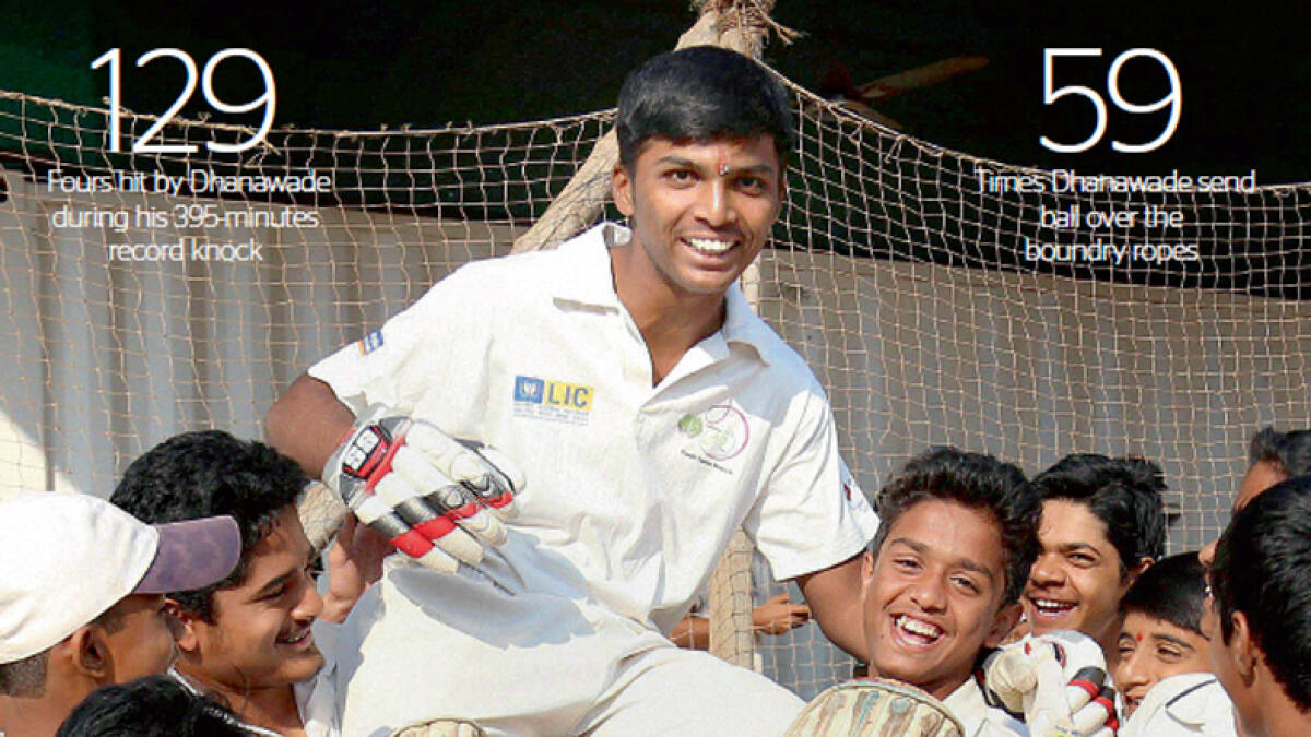 Mumbai schoolboy hits world record 1009 runs