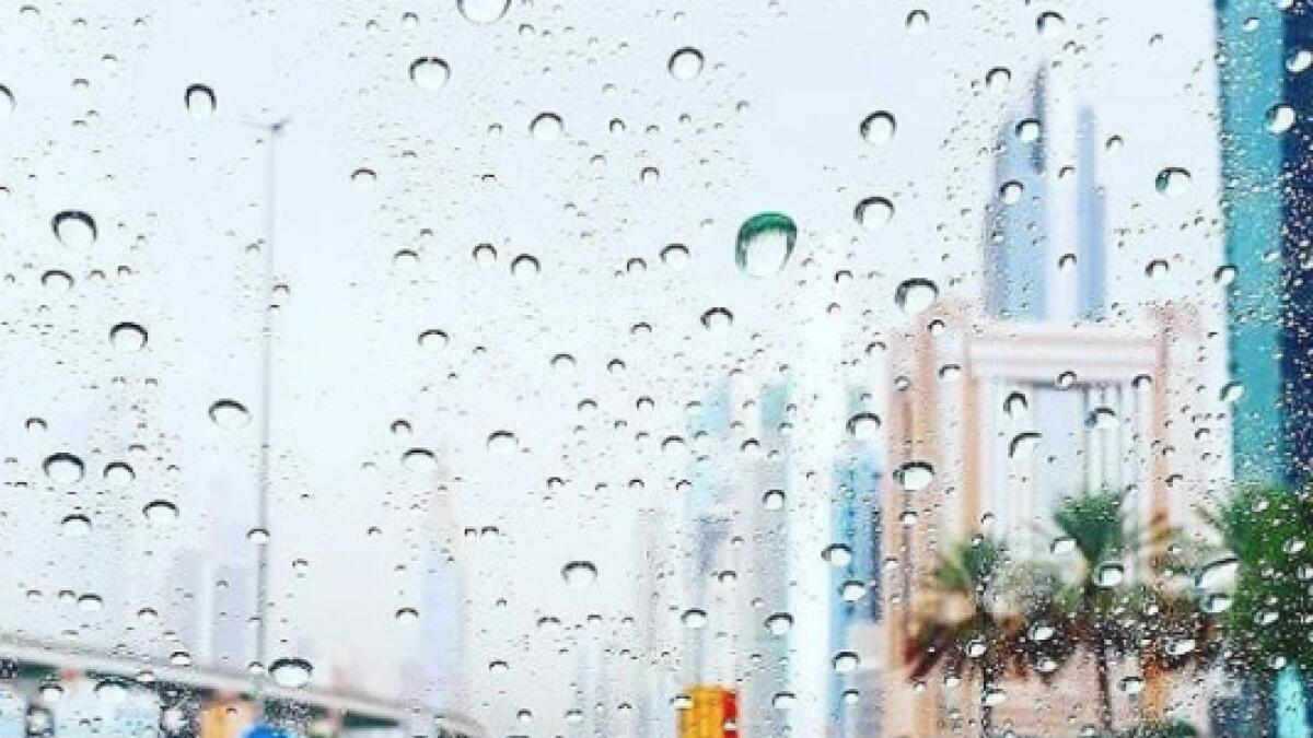 Video: Rain hits parts of UAE over the weekend
