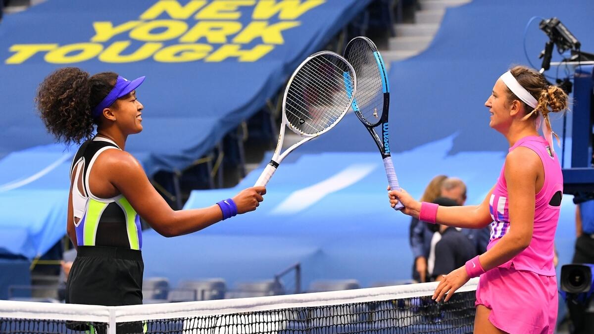 Osaka first took an activist stance at the Western &amp; Southern Open, a US Open tuneup event, when she threatened not to play her semi-final match in protest at the police shooting of black man Jacob Blake in Wisconsin.&lt;blockquote class='twitter-tweet'&gt;&lt;p lang='en' dir='ltr'&gt;Serve of the Day ?? Champ of the Tournament ??&lt;br&gt;&lt;br&gt;Congratulations to two-time U.S. Open Champion, Naomi Osaka!&lt;a href='https://twitter.com/Heineken_US?ref_src=twsrc%5Etfw'&gt;@Heineken_US&lt;/a&gt; | &lt;a href='https://twitter.com/hashtag/USOpen?src=hash&amp;amp;ref_src=twsrc%5Etfw'&gt;#USOpen&lt;/a&gt; &lt;a href='https://t.co/DtTnwMwscy'&gt;pic.twitter.com/DtTnwMwscy&lt;/a&gt;&lt;/p&gt;&amp;mdash; US Open Tennis (@usopen) &lt;a href='https://twitter.com/usopen/status/1304914799768240191?ref_src=twsrc%5Etfw'&gt;September 12, 2020&lt;/a&gt;&lt;/blockquote&gt; &lt;script async src='https://platform.twitter.com/widgets.js' charset='utf-8'&gt;&lt;/script&gt;