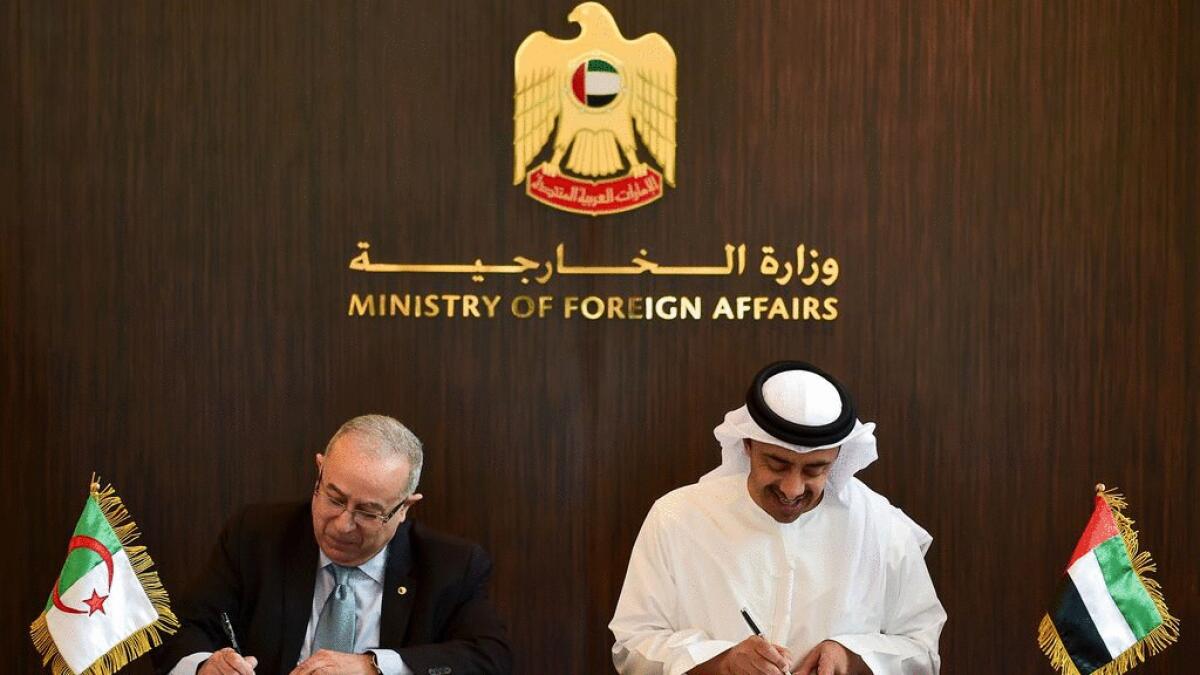 Abdullah chairs UAE-Algeria Joint Committee meeting