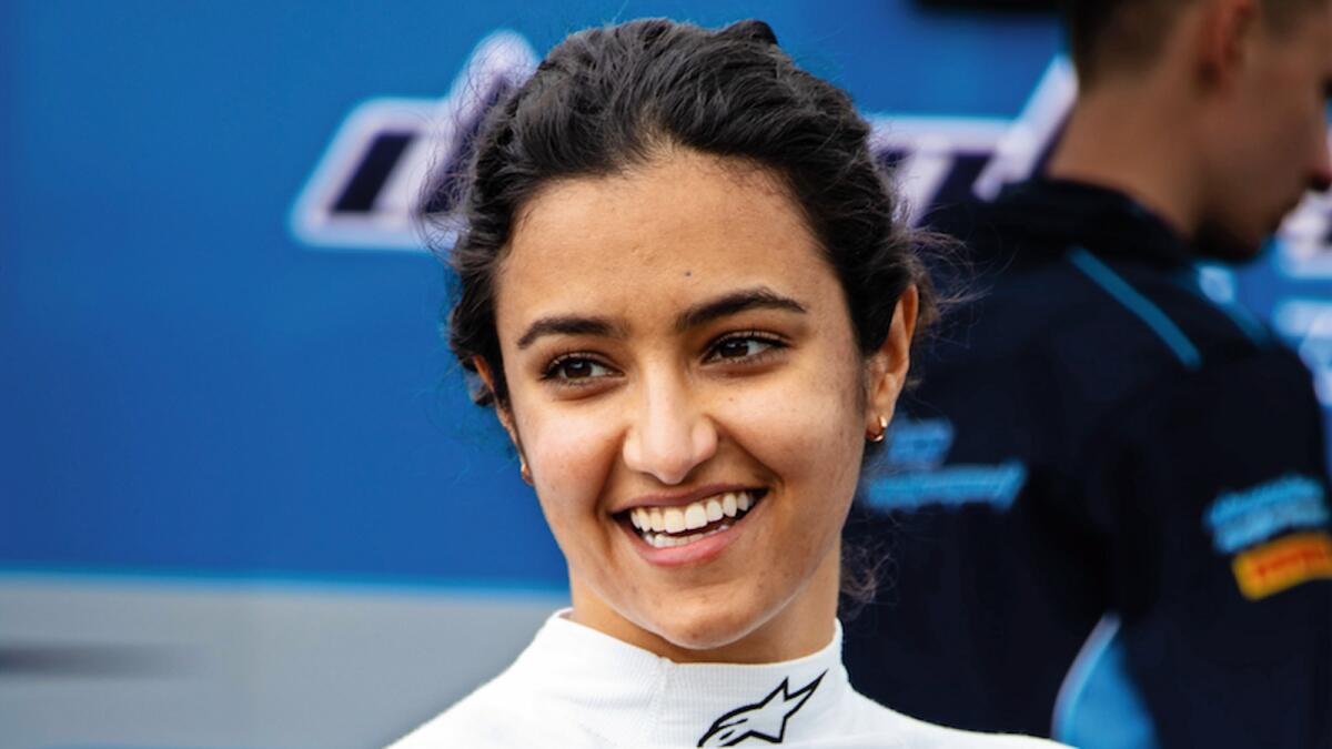 Saudi racing star Reema Juffali will represent SPS automotive performance in the 24 Hours of Dubai race. — Supplied photo