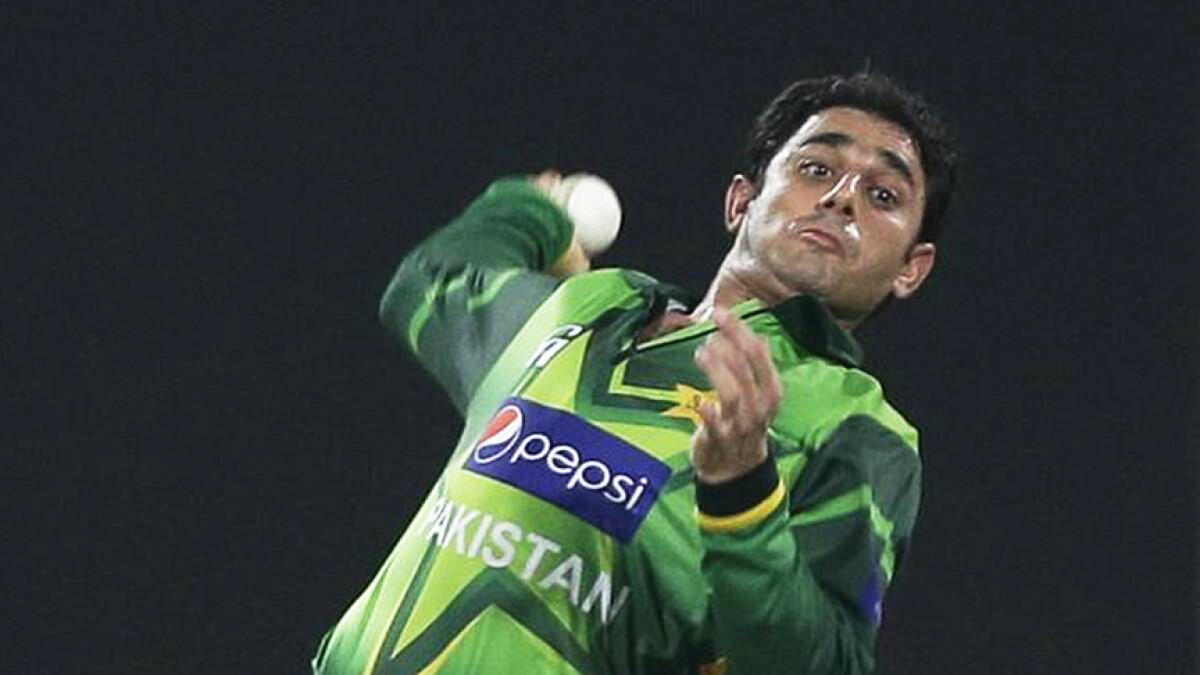 The Pakistani spinner Ajmal said he was heart-broken after the third umpire ruled Tendulkar not out. -- Agencies