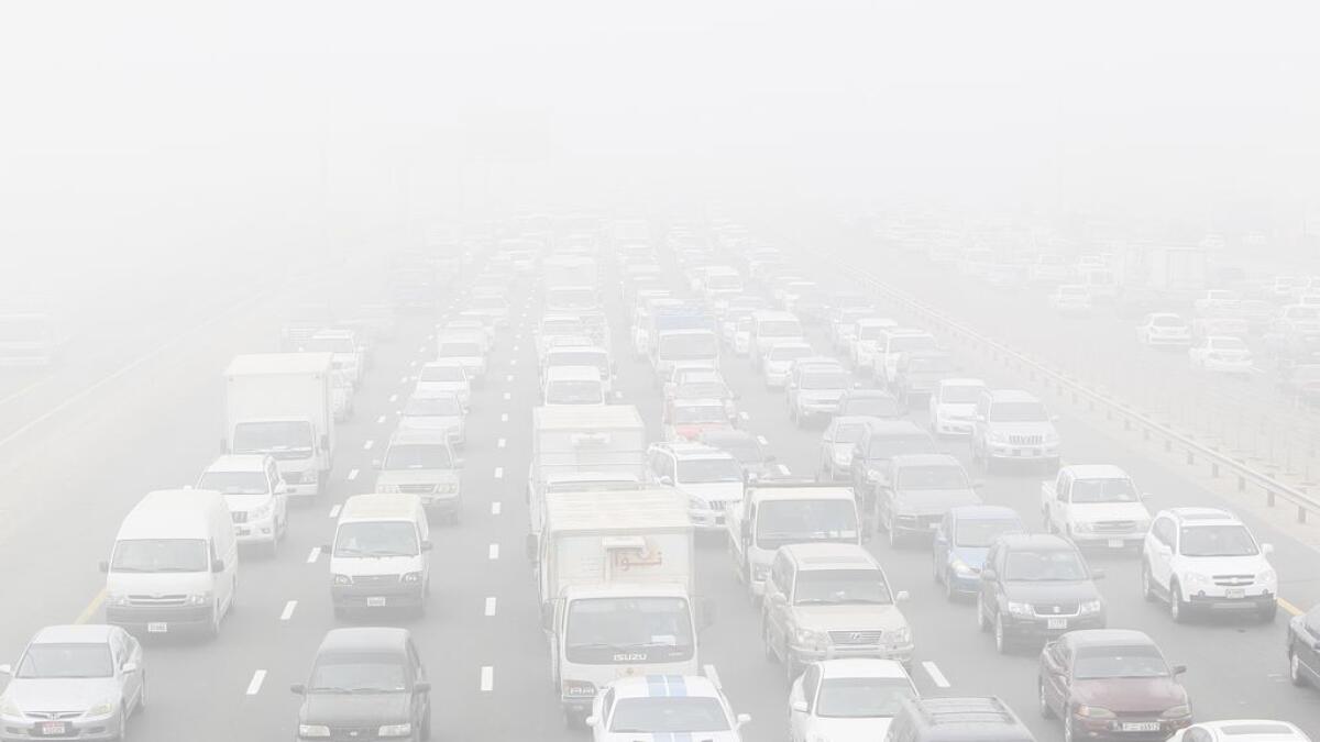 Fog in Dubai to continue until Saturday 