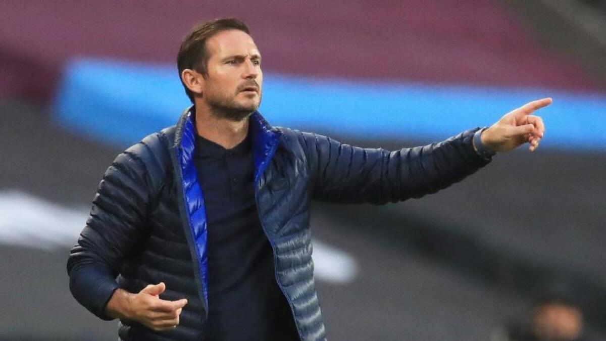 Chelsea manager Frank Lampard. (Reuters)