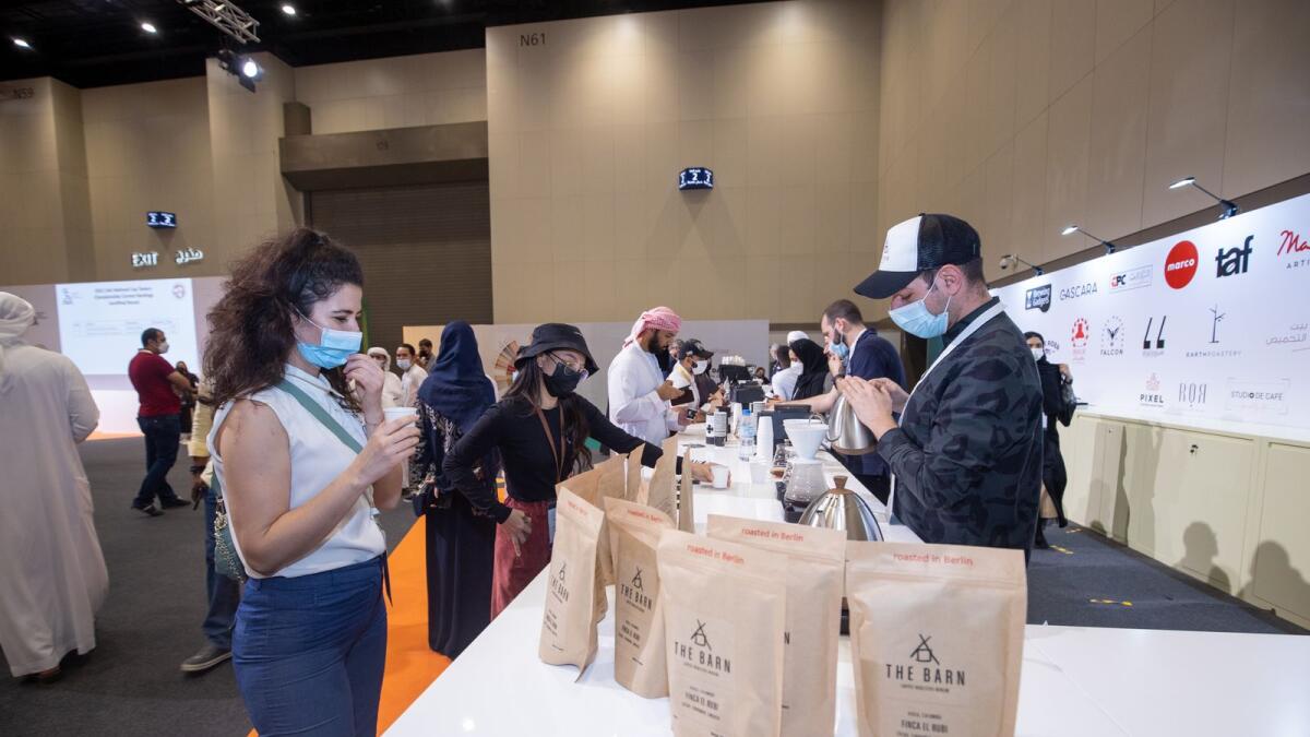 Dubai is the first city outside the USA and Europe to host the global coffee trade show. — Supplied photos
