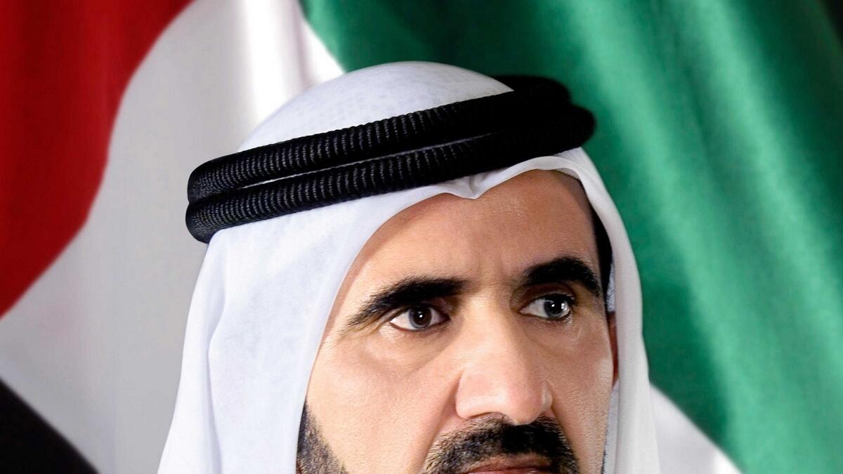 His Highness Sheikh Mohammed bin Rashid Al Maktoum, Vice-President and Prime Minister of UAE and Ruler of Dubai.- Wam