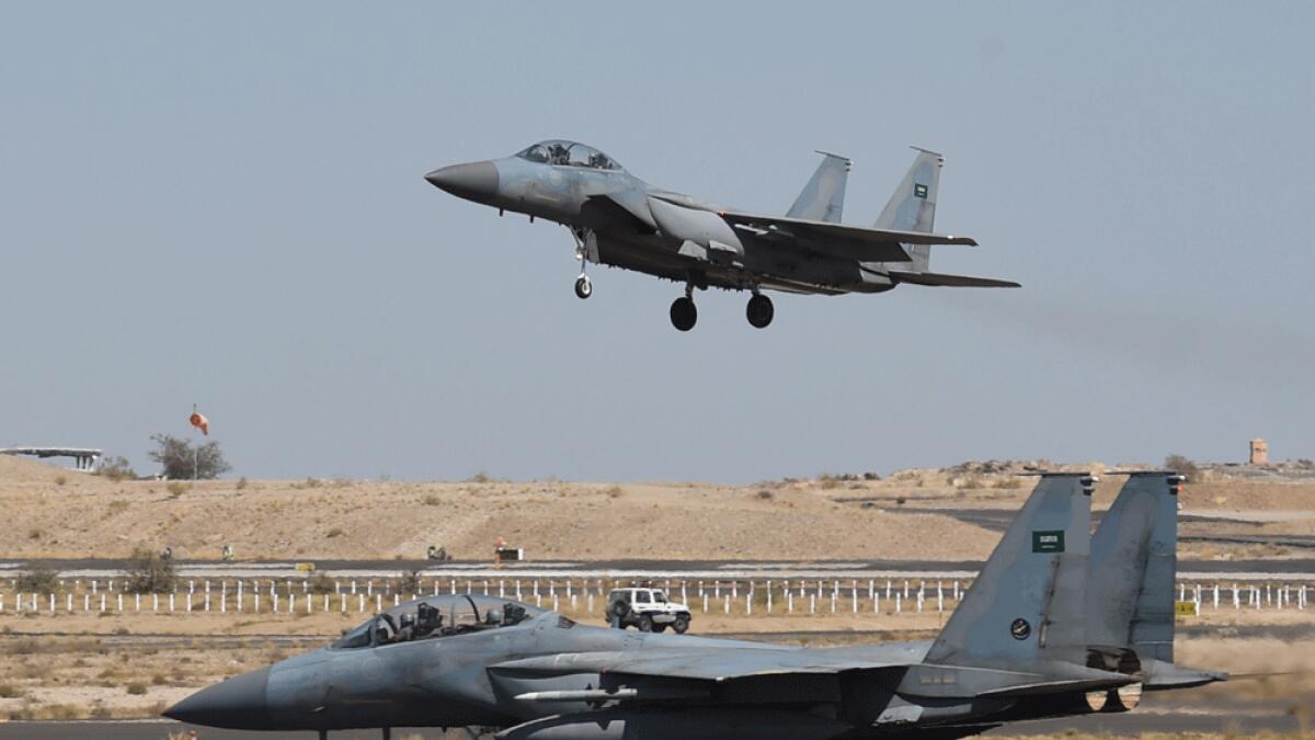 Saudi Air Force says it intercepts rebel missile from Yemen