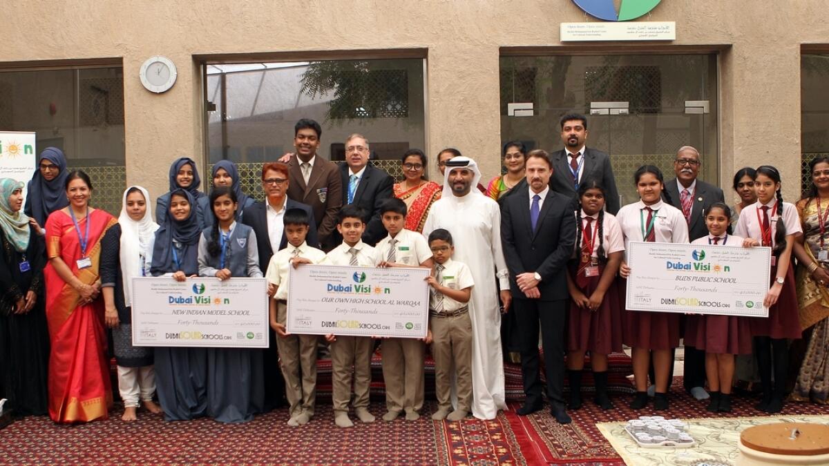 Dubai schools win Dh120k at green energy competition