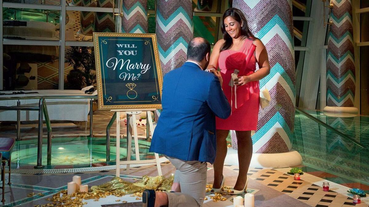 The Moment He Got Down On One Knee