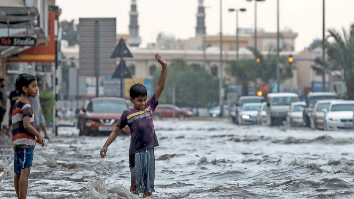Unstable weather, rain, UAE, National Centre of Meteorology, NCM, rainfall, thunder, lightning, wind speed