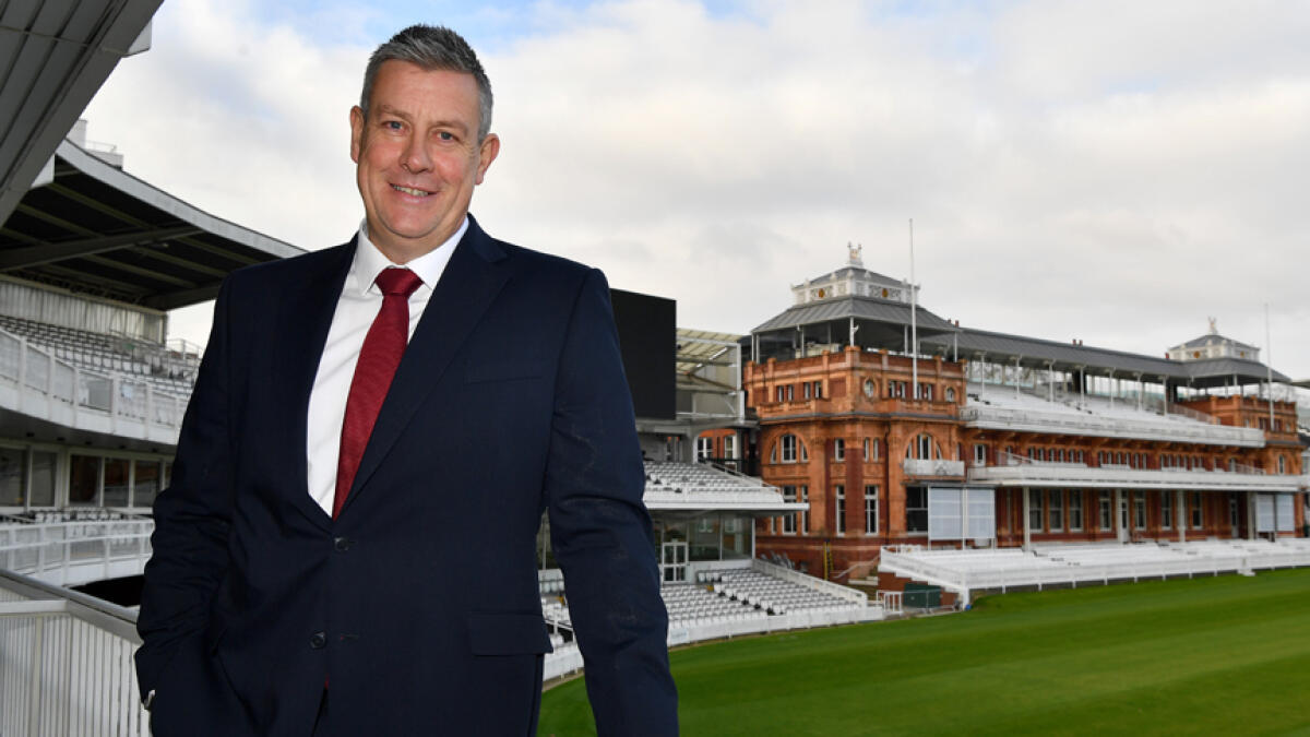 Ashley Giles expressed his concerns, but told a conference call he remained upbeat. - AFP