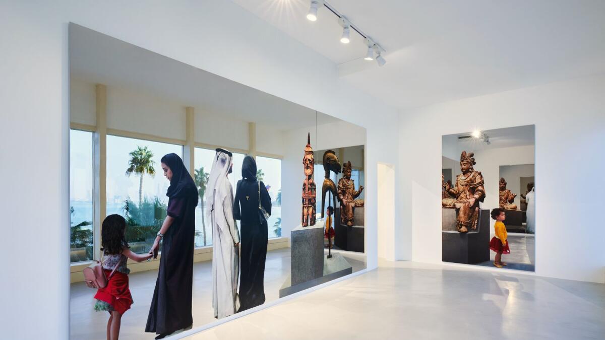 ‘People and Things’ at Louvre Abu Dhabi. Photo: Musthafa Aboobaker/Galleria Continua