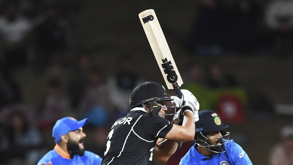 Taylor-made win as Kiwis down India in run-fest