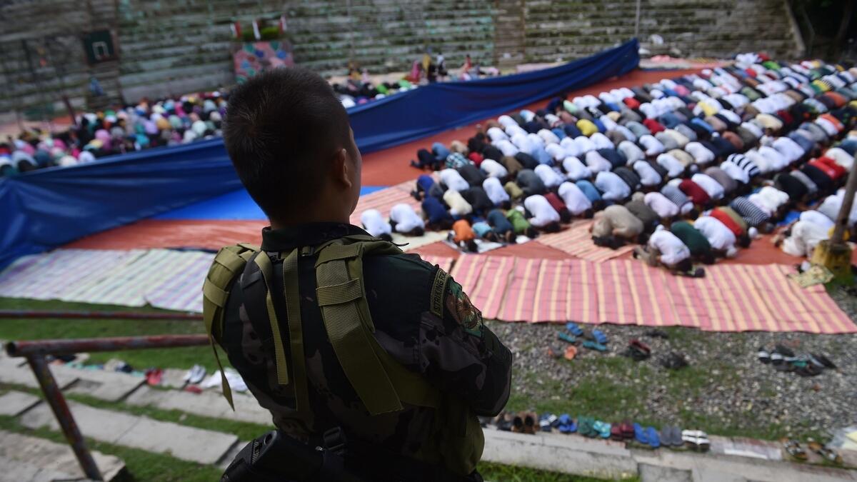 Philippine military declares Eid truce in war-torn city
