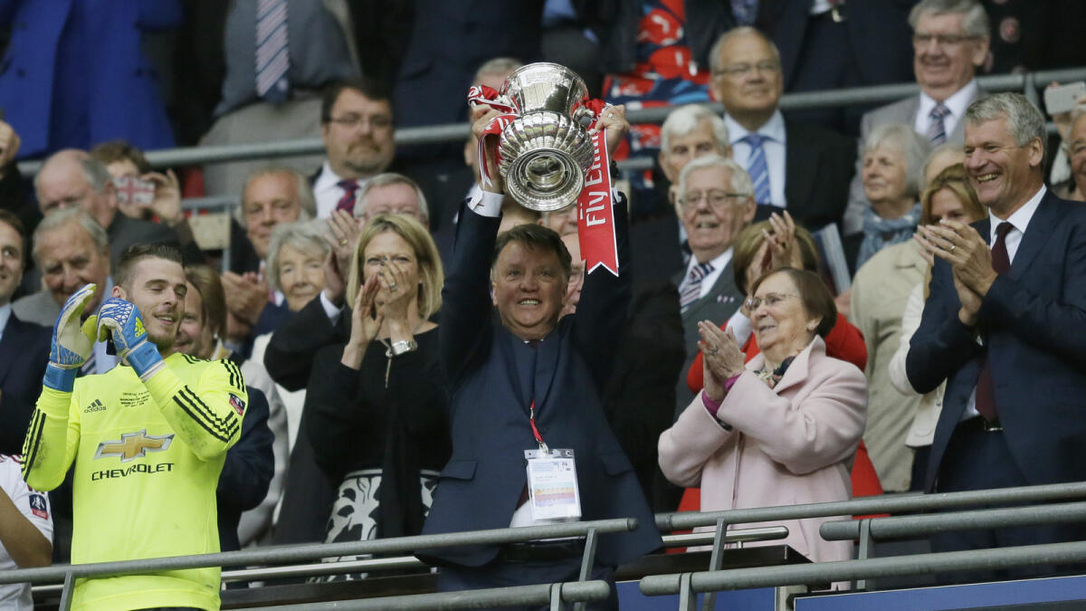Trophy at last for Man United