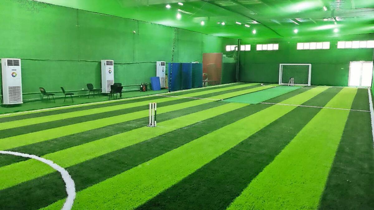 Indoor Football and Cricket facility