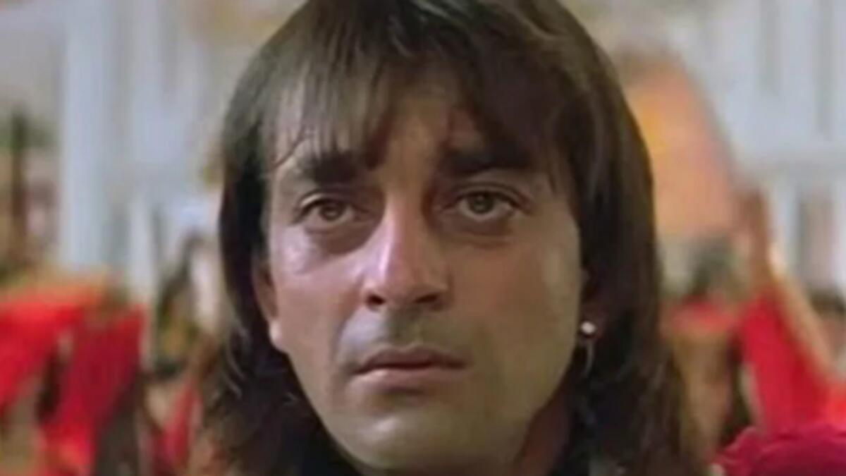 Sanjay Dutt in the 1983 hit film Khalnayak