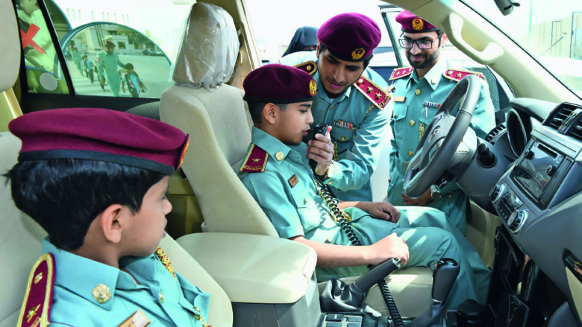 UAE police grant wish of 2 boys, make them cops for a day