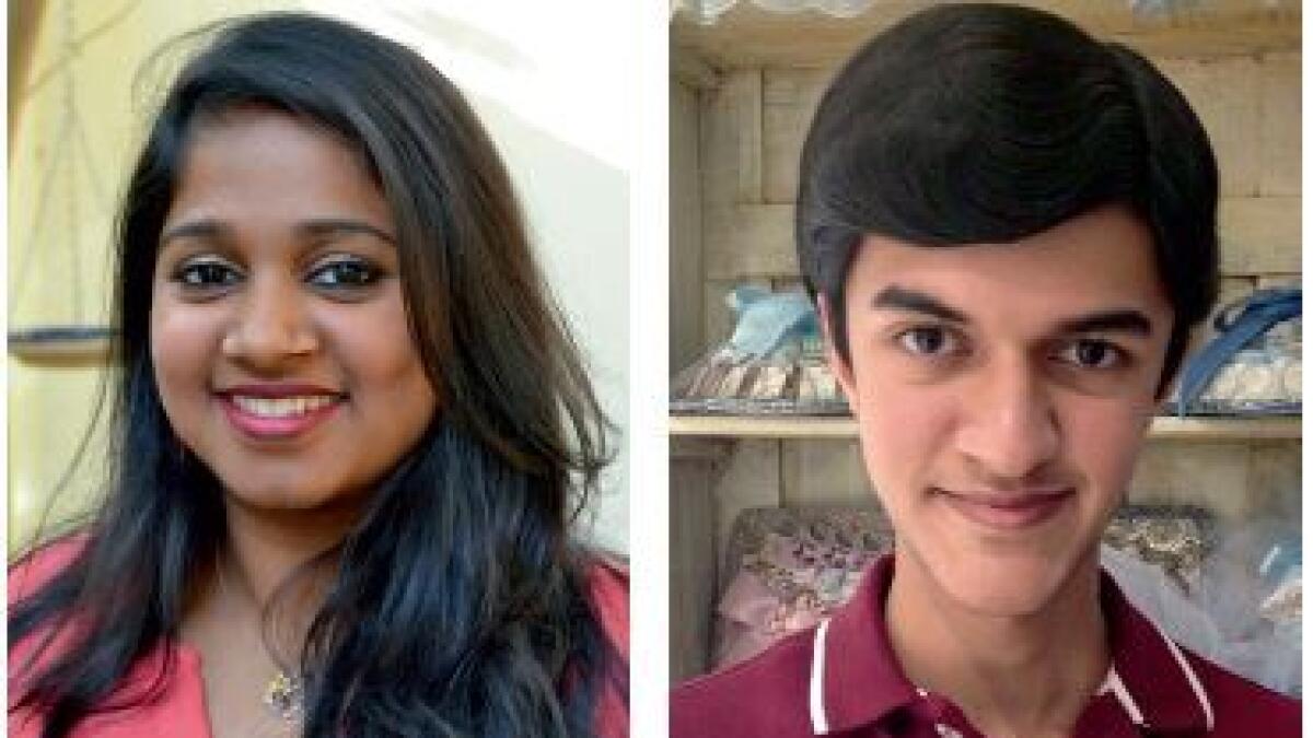 Indian student, Stephy Dilip and Ashwin Mehta, Law student.