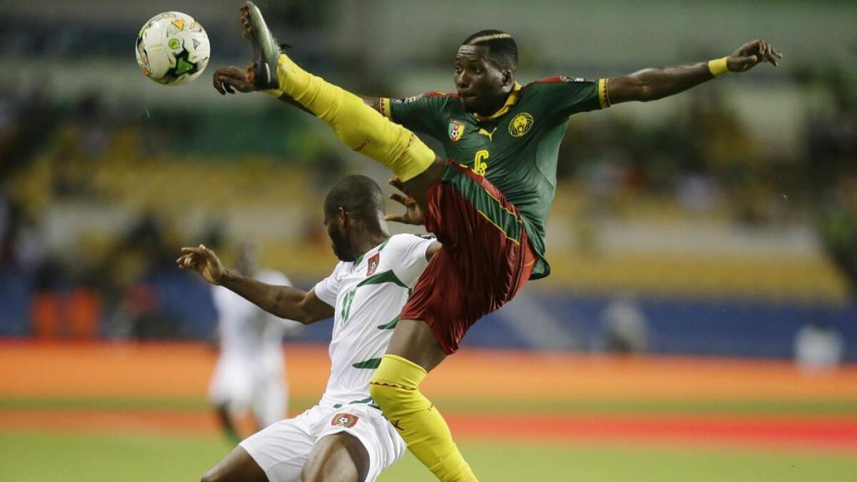 Cameroon close on last eight 