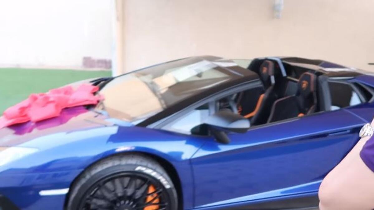 Video: Dubai man buys sister Dh1.8m car for Eid, but...