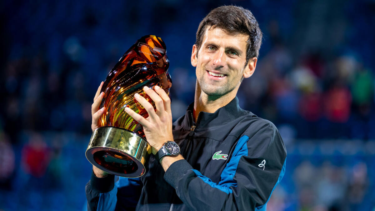 Djokovic to defend his Mubadala World Tennis Championship title