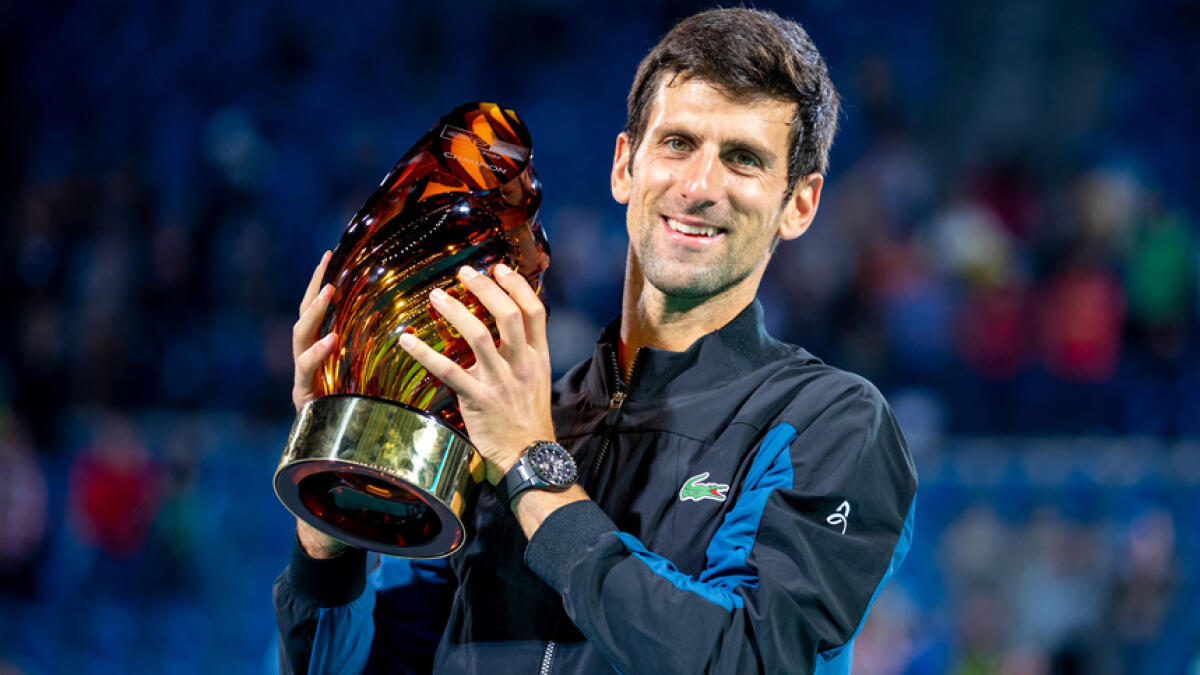 Djokovic to defend his Mubadala World Tennis Championship title