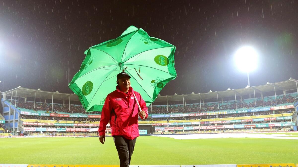 First T20 between India, Sri Lanka washed out