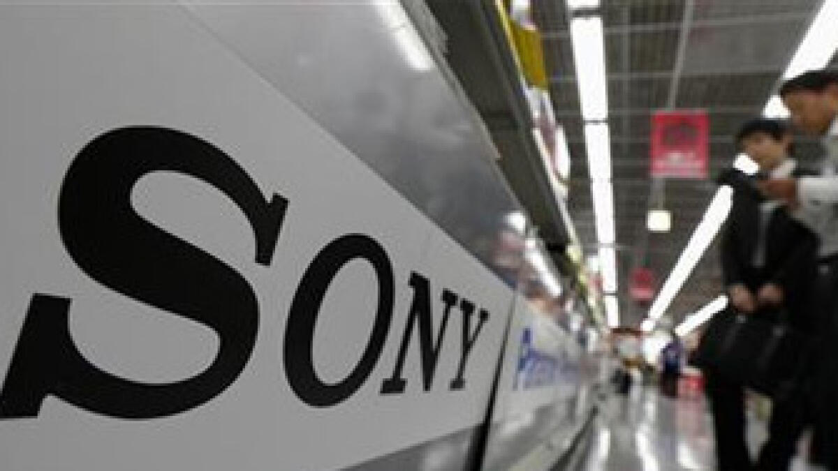 Sony posts record $5.7 billion full-year loss