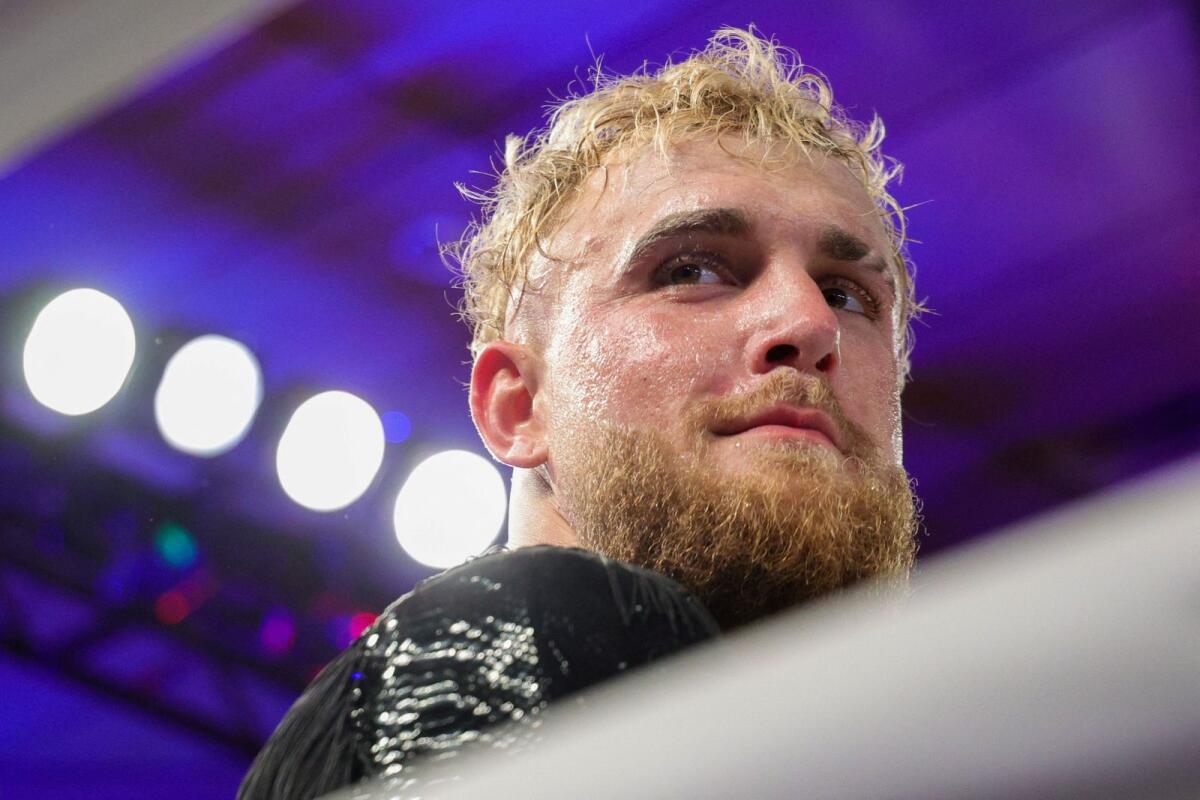 Jake Paul knocked out Andre August in the first round just ten days ago. USA TODAY Sports/File Photo