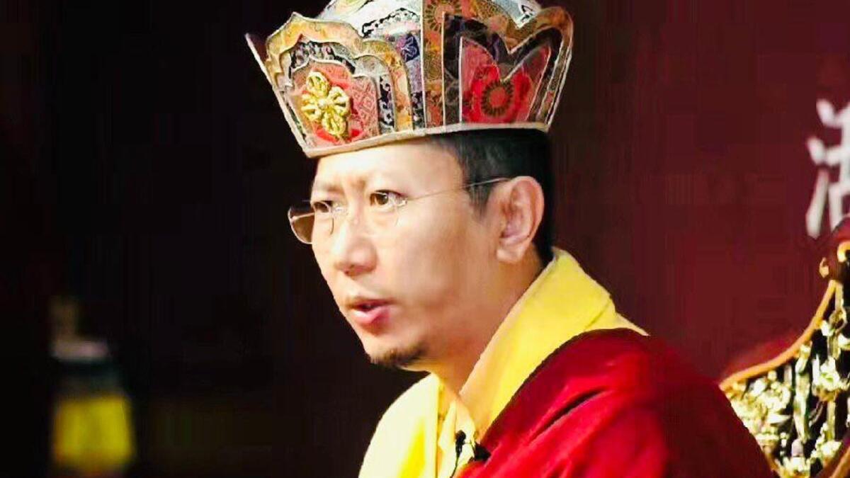 Shyalpa Tenzin Rinpoche. — Supplied photo