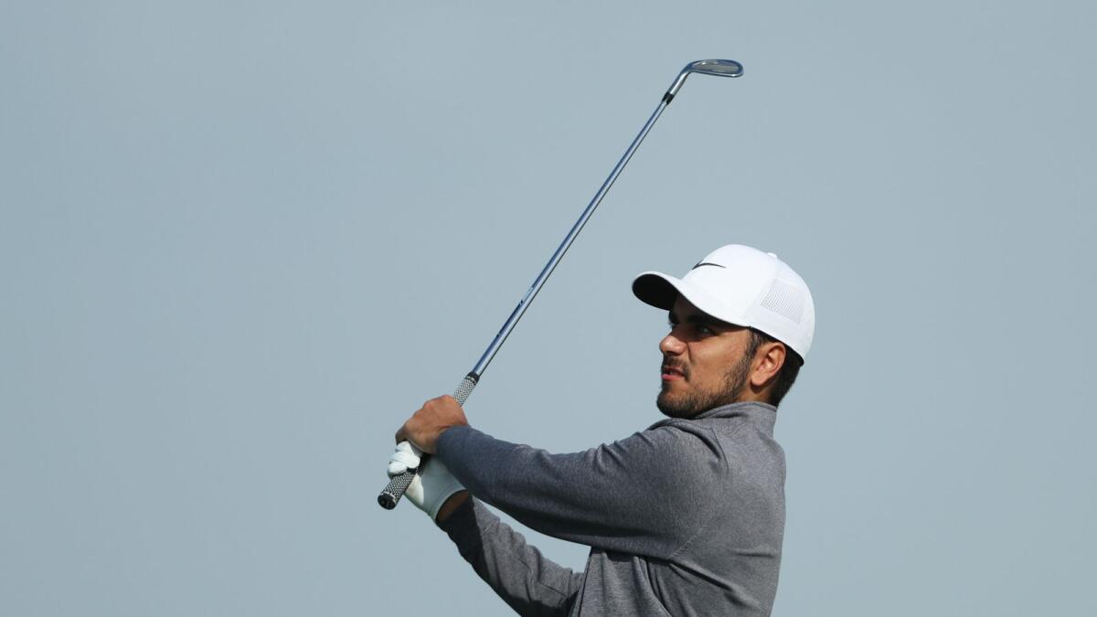 UAE golfer Ahmad Skaik. (Supplied photo)
